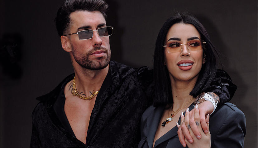 Cristian Giles Sanchéz und Sabela Rodríguez Lemos bringen Glamour auf die Straßen von Heilbronn.