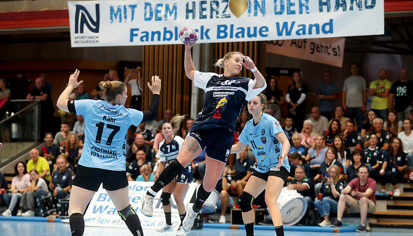 Sportlich nicht herausragend, menschlich aber ein wichtiger Faktor für die Mannschaft: Stefanie Kaiser beendet im Sommer ihre Handball-Karriere. Sportlich nicht herausragend, menschlich aber ein wichtiger Faktor für die Mannschaft: Stefanie Kaiser beendet im Sommer ihre Handball-Karriere.