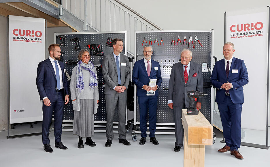 Einweihung Würth-Innovationszentrum CURIO in Künzelsau-Gaisbach