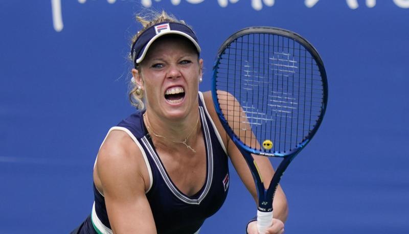 Steht mit ihrer russischen Doppelpartnerin Vera Swonarewa im Finale: Laura Siegesmund in Aktion. Steht mit ihrer russischen Doppelpartnerin Vera Swonarewa im Finale: Laura Siegesmund in Aktion.