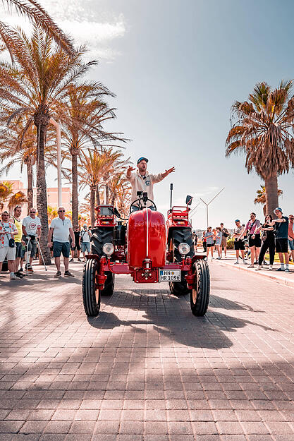 Mit der F&auml;hre ging es von Barcelona nach Palma de Mallorca.