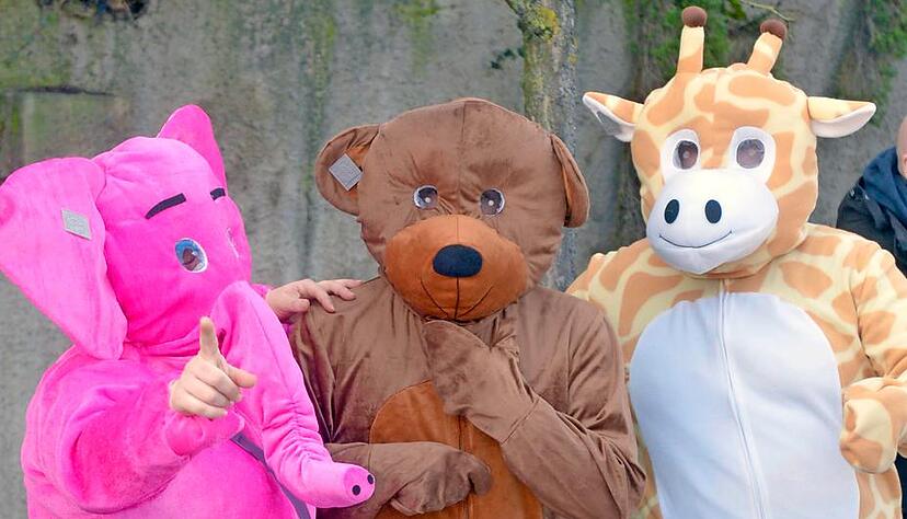 Ein echter Narr kommt verkleidet, so originell wie diese drei.