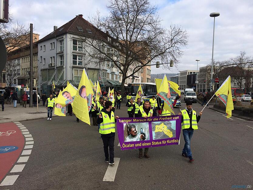 Demo in Heilbronn Demo in Heilbronn