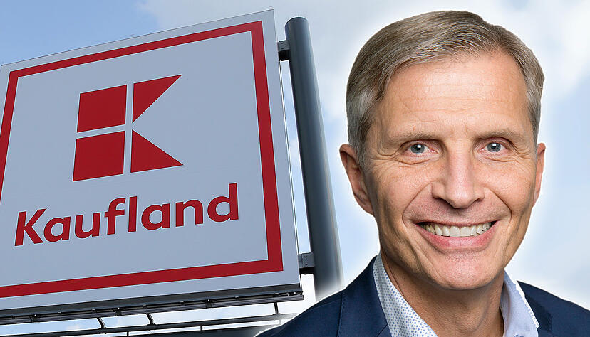 Richard Lohmiller verlässt Kaufland. Fotomontage: stimme.de