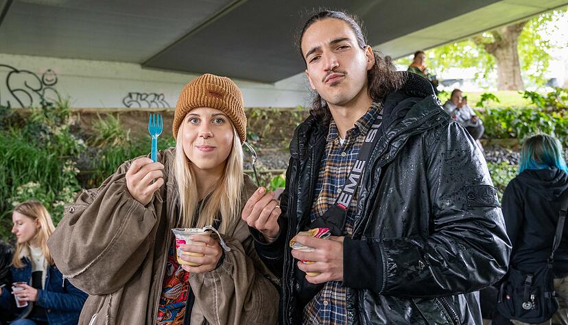 "Pudding mit der Gabel essen": Heilbronner machten am Samstagnachmittag bei einem öffentlichen Treffen mit.