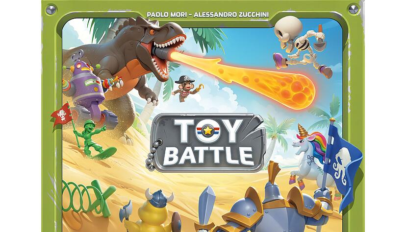 Bei &laquo;Toy Battle&raquo; m&uuml;ssen entweder ein Pl&auml;ttchen auf dem Spielplan platziert oder zwei Pl&auml;ttchen gezogen werden. Fast jedes Spielzeug hat eine Spezialf&auml;higkeit.