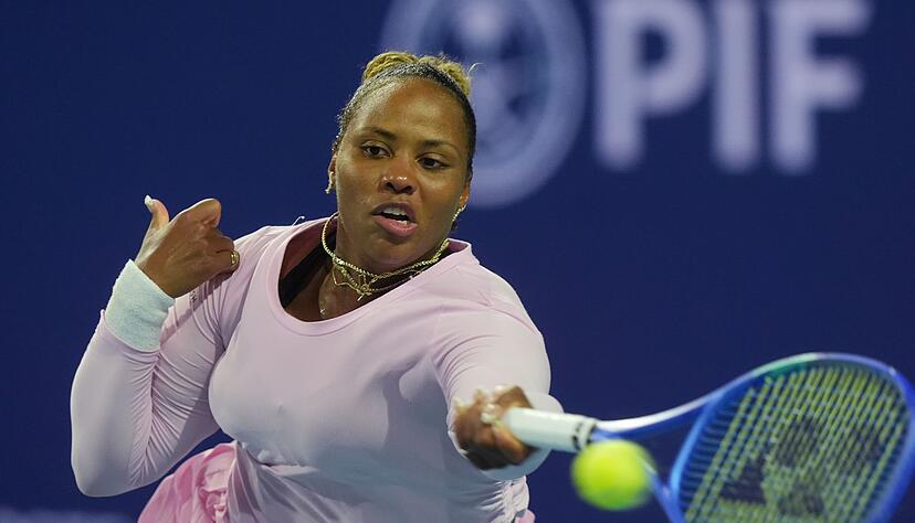Taylor Townsend gewann bei den US Open gegen Jelena Ostapenko.
