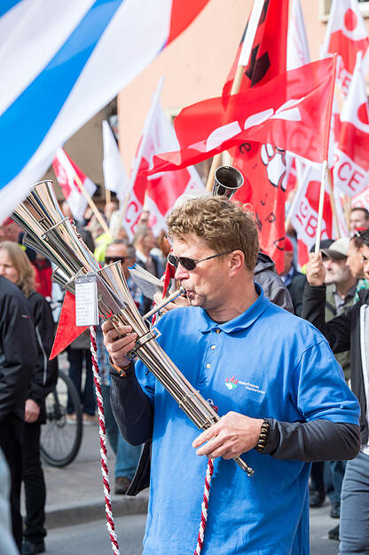 1.-Mai-Demo in Heilbronn