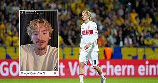 Nick Woltemade richtet sich nach seinem Wechsel zu Newcastle United an die Fans des VfB Stuttgart. Nick Woltemade richtet sich nach seinem Wechsel zu Newcastle United an die Fans des VfB Stuttgart.