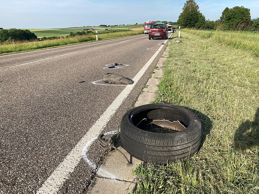 Unfall mit sechs Autos zwischen Gemmingen und Schwaigern