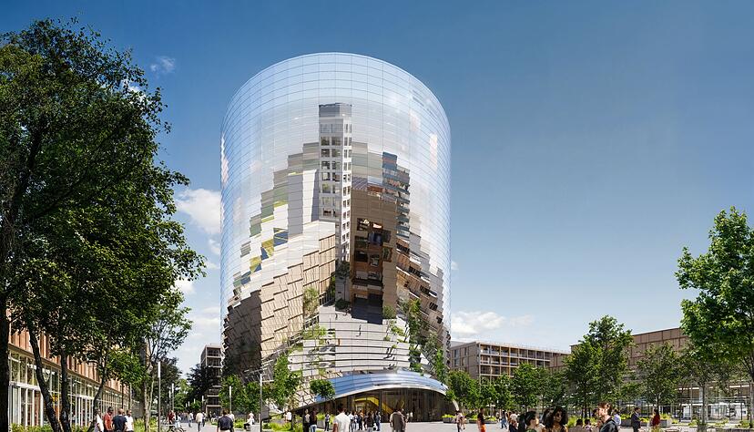 Die Bauarbeiten f&uuml;r das KI-Zentrum starten Ende 2025. (Illustration)