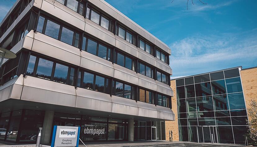 Die EBM-Papst-Zentrale in Mulfingen: Der Hersteller von Ventilatoren hat in der Auseinandersetzung um unbezahlte &Uuml;berstunden vor dem Bundesarbeitsgericht den K&uuml;rzeren gezogen.