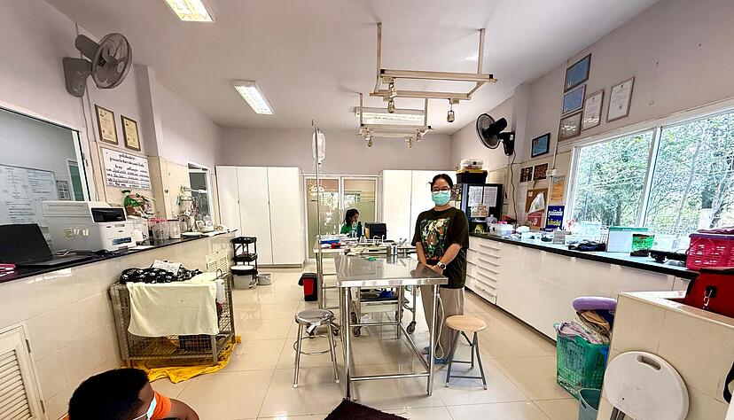 Das Wildlife Hospital von WFFT war die erste Wildtierklinik in Thailand - bis heute ist sie die modernste.