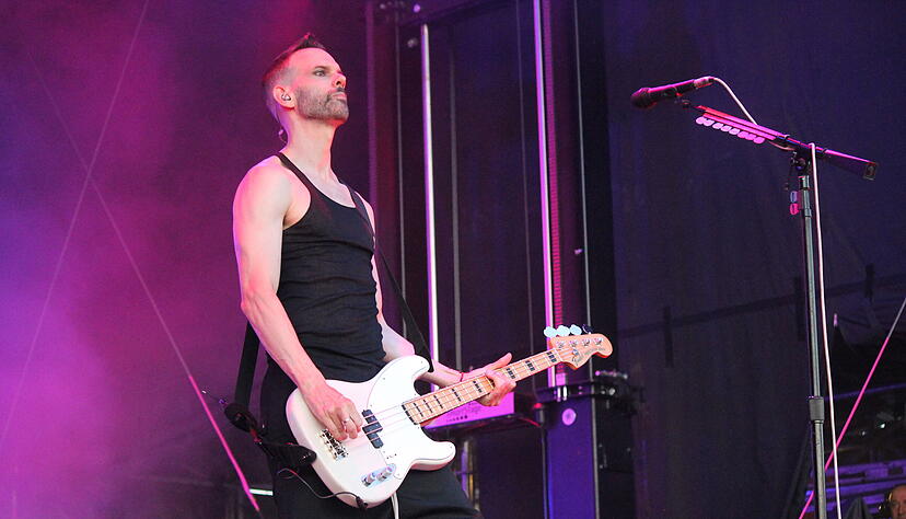 Bassist Stefan Olsdal ist einer der Gr&uuml;ndungsmitglieder.