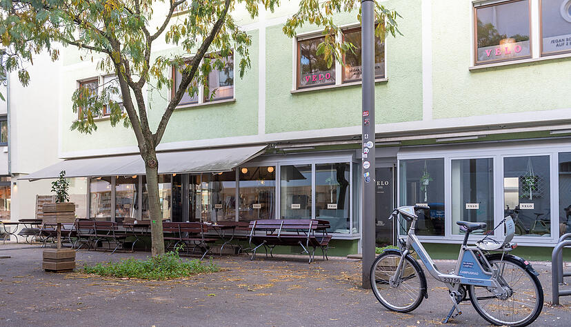 Attraktive Innenstadt HN: Architekten stellen Pläne vor, unter anderem für den Umbau des Gebäudes mit dem Restaurant Velo.