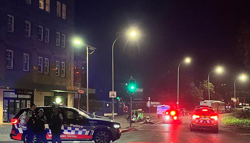 Der Tatort ist weitr&auml;umig abgesperrt.