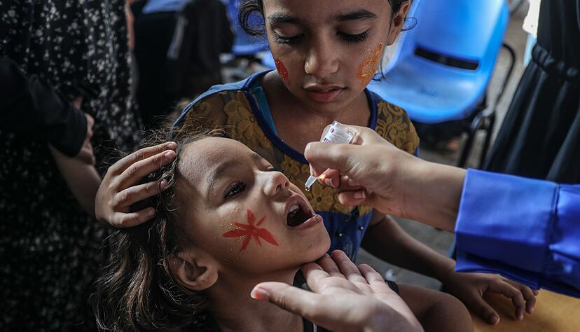 Die Impfrate ist durch den Konflikt drastisch gesunken (Archivbild)