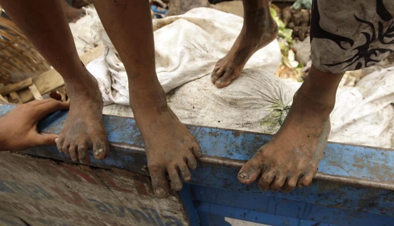 In einkommensschwachen L&auml;ndern liegt der Anteil der Kinder in extremer Armut sogar bei der H&auml;lfte, sagt die Wetlbank. Foto:&nbsp;Francis R. Malasig