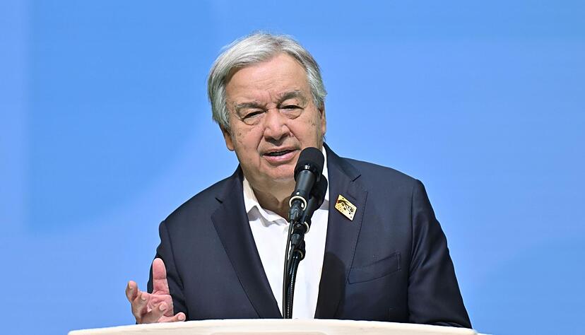 Guterres ist über den russischen Angriff auf Kiew erbost. (Archivbild) Guterres ist über den russischen Angriff auf Kiew erbost. (Archivbild)