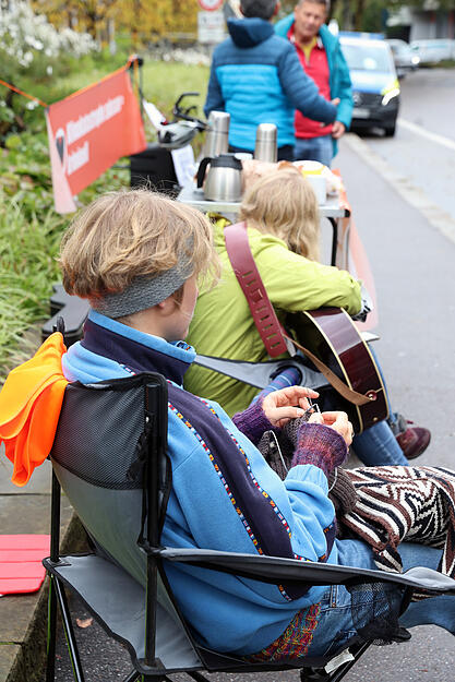"Letzte Generation" hält Mahnwache vor Heilbronner Landgericht ab "Letzte Generation" hält Mahnwache vor Heilbronner Landgericht ab