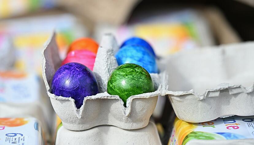 Vor Ostern sind in Deutschland die Eier knapp. (Symbolbild)
