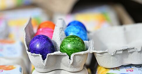 Vor Ostern sind in Deutschland die Eier knapp. (Symbolbild)