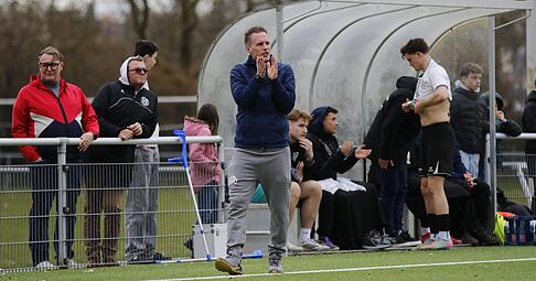 Trainer Andreas Lechner ist mit dem Auftritt seines VfR Heilbronn gegen den TSV Weilimdorf nur bedingt zufrieden.