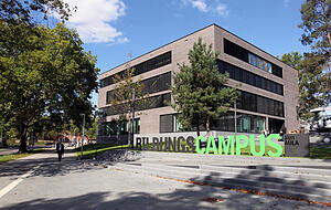 Innerhalb weniger Jahre entstand auf dem Gelände an der Mannheimer Straße in Heilbronn eine kleine Studentenstadt.
Foto: Archiv/Veigel Innerhalb weniger Jahre entstand auf dem Gelände an der Mannheimer Straße in Heilbronn eine kleine Studentenstadt.
Foto: Archiv/Veigel