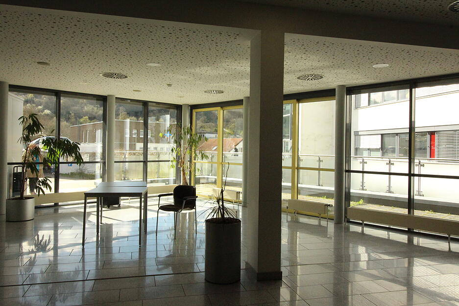 Hier im Künzelsauer Krankenhaus könnte ein Inklusionscafé entstehen. Hier im Künzelsauer Krankenhaus könnte ein Inklusionscafé entstehen.