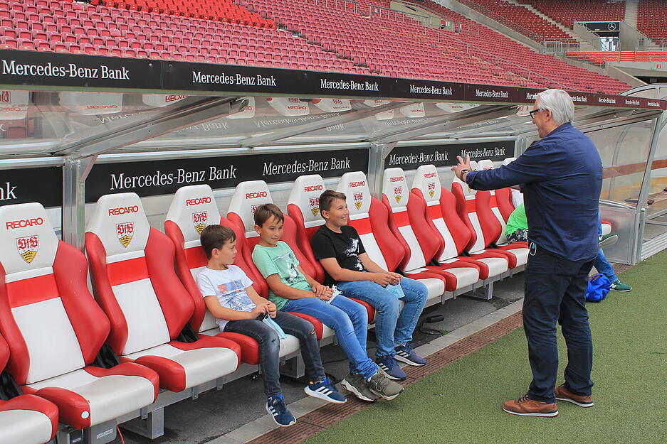 Lesersommer: VfB Stadionführung Lesersommer: VfB Stadionführung