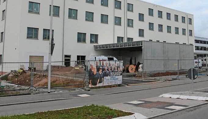 Der Neubau des Hohenloher Krankenhauses in Öhringen.