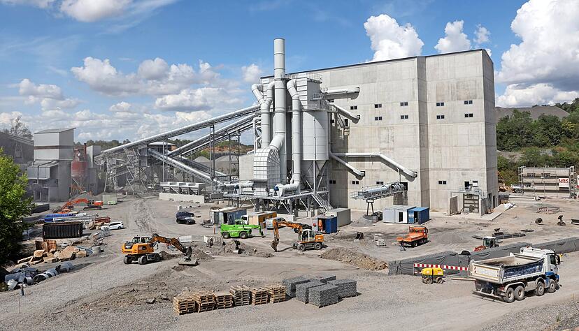 Die bmk Steinbruchbetriebe GmbH & Co.KG haben vier Werke in Talheim (Foto), wo auch die Hauptverwaltung sitzt, in Ilsfeld, Weißlensburg und Unterohrn.