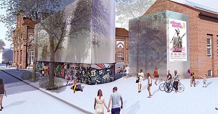 Über die Historie und über Zukunftpläne des Kulturzentrums Maschinenfabrik sprechen im Juni Joachim Hennze und Franz-Josef Mattes. Über die Historie und über Zukunftpläne des Kulturzentrums Maschinenfabrik sprechen im Juni Joachim Hennze und Franz-Josef Mattes.