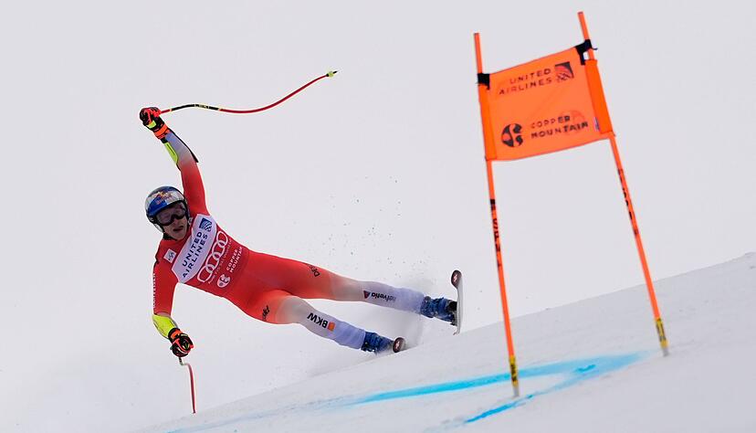 Wieder mal nicht zu schlagen: Der Schweizer Marco Odermatt. Wieder mal nicht zu schlagen: Der Schweizer Marco Odermatt.