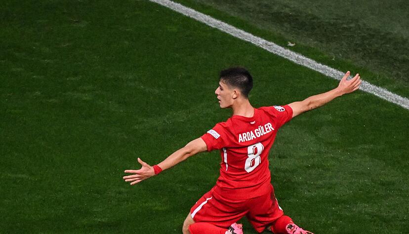 Traf sehenswert zum zwischenzeitlichen 2:1 der Türkei gegen Georgien: Arda Güler.