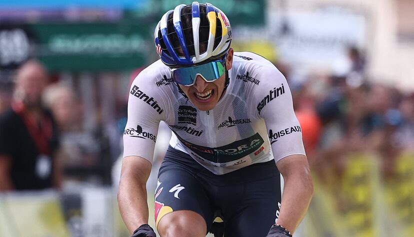 Florian Lipowitz fuhr bei der Algarve-Rundfahrt sein erstes Einzelzeitfahren der Saison. (Archivbild)