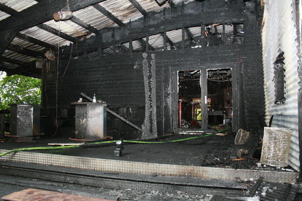 Brand in der Laube I 02.05.