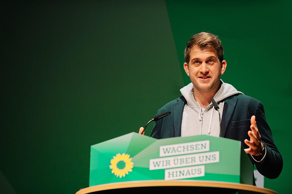 Michael Bloss ist Spitzenkandidat der Grünen in Baden-Württemberg für die Europawahl.