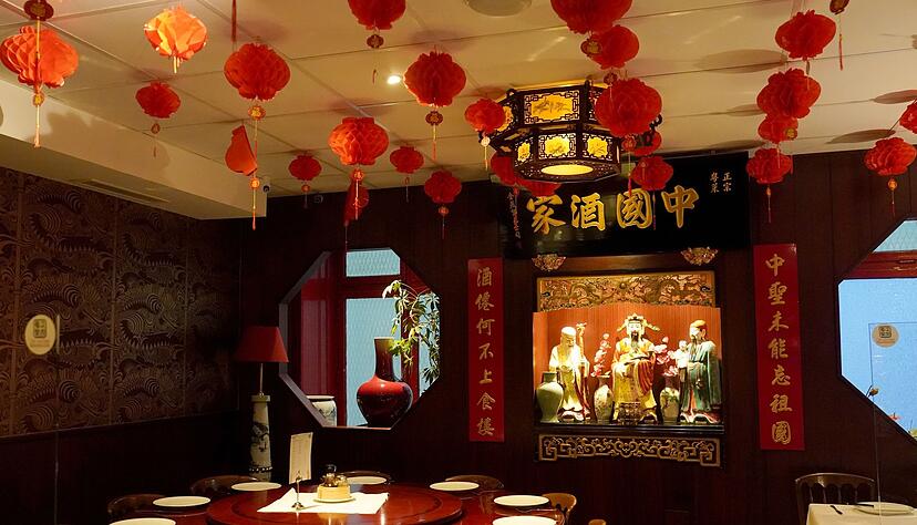 Das Chinarestaurant «Dim sum Haus» in Hamburg.