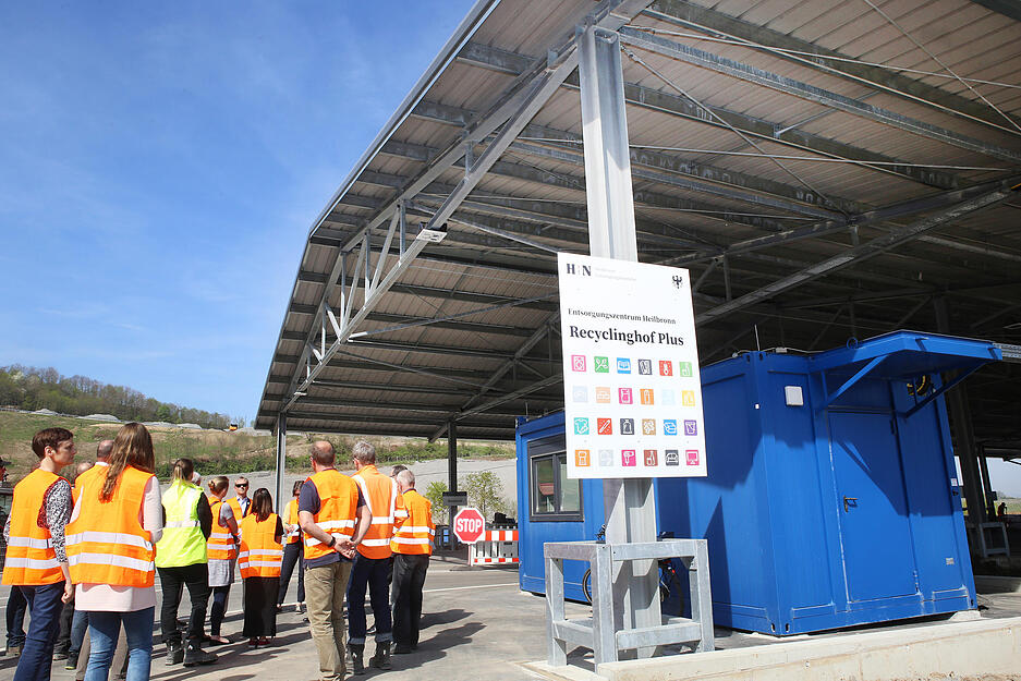 Er&ouml;ffnung Recyclinghof Plus am Wartberg