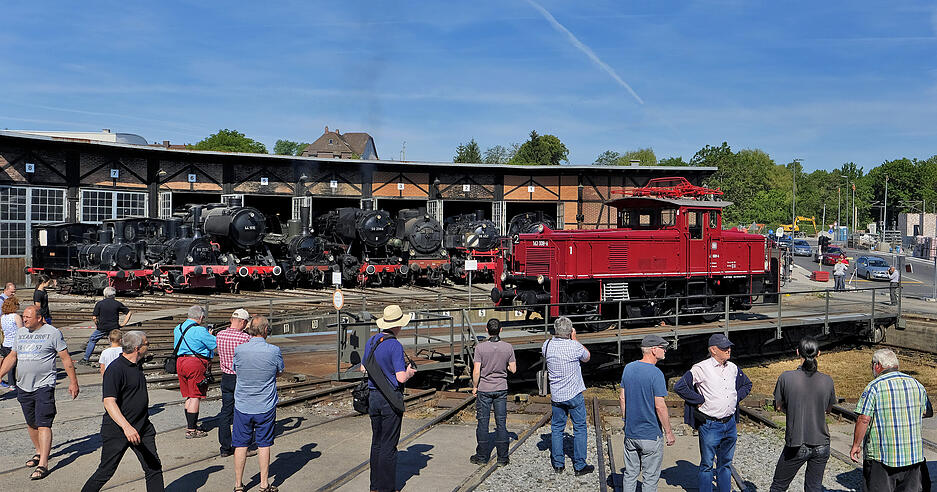 Dampftage im Eisenbahnmuseum Dampftage im Eisenbahnmuseum