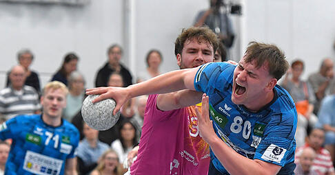 Louis D&uuml;ck k&auml;mpft sich am Kreis durch.