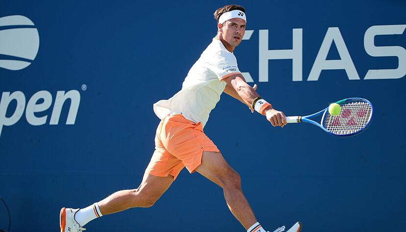 Daniel Altmaier musste bei den US Open aufgeben. Daniel Altmaier musste bei den US Open aufgeben.
