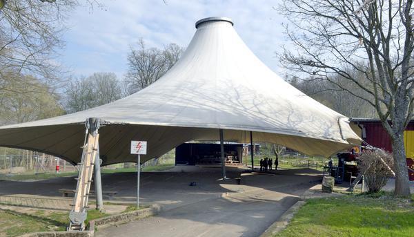 Abbau Gaffenbergzelt | 16.04. Abbau Gaffenbergzelt | 16.04.