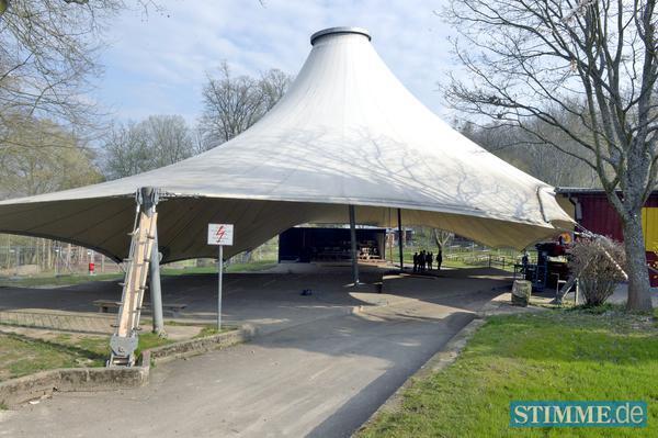 Abbau Gaffenbergzelt | 16.04. Abbau Gaffenbergzelt | 16.04.