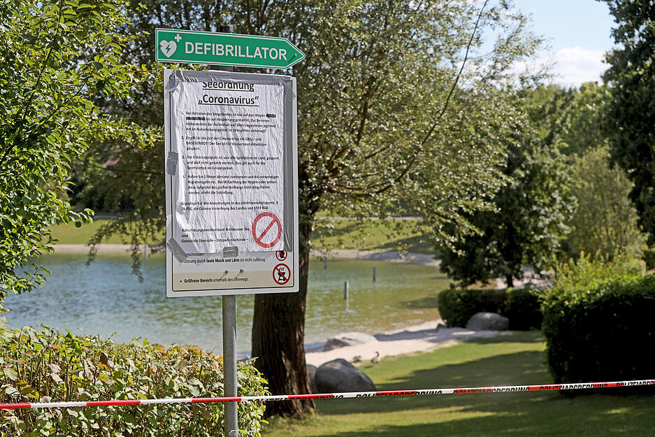 Gesperrter Breitenauer See