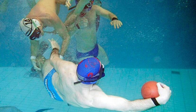 Für die Sparte Unterwasser-Rugby des Tauchclubs Heilbronn sollte ein neues Hallenbad mit einer geeigneten Sprunggrube ausgestattet sein.