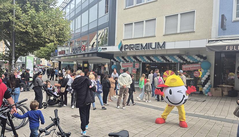 Viel los war am Freitag und Samstag bei der Neueröffnung von Premium in der Heilbronner Fleiner Straße. Foto: privat