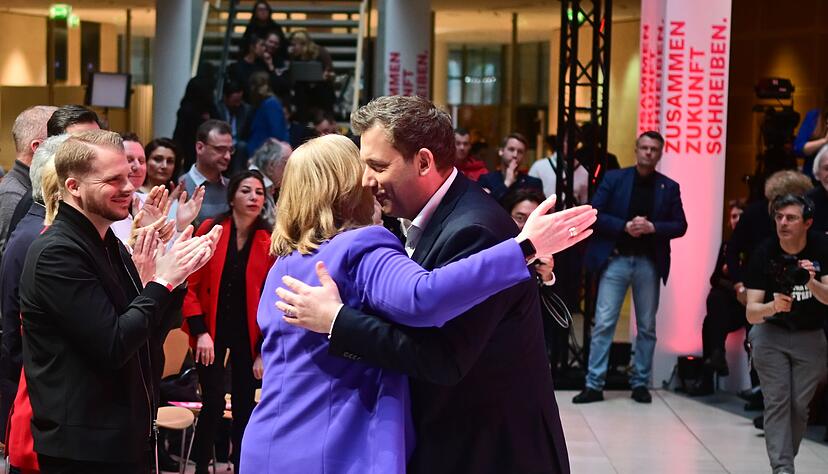 So w&uuml;rden sich Bas und Klingbeil nach den Landtagswahlen gern auch in den Armen liegen.