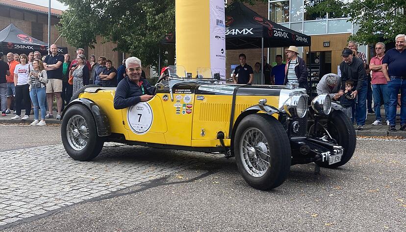 Oldtimer bei der Heidelberg Historic. Die ältesten Fahrzeuge stammen aus den 1920er-Jahren.